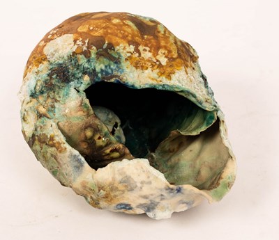 Lot 195 - A Studio Pottery ceramic vessel in the form of...