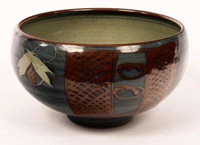 Lot 215 - David Frith (born 1943), a large stoneware...