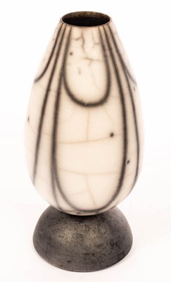 Lot 220 - Tim Andrews (born 1960), a raku-fired vessel...