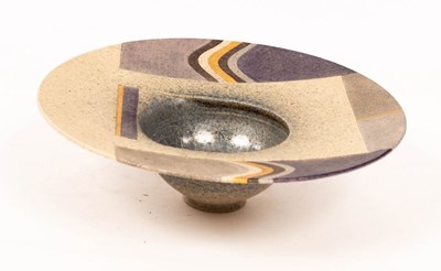 Lot 224 - Jon Middlemiss (born 1949), a deep dish with...