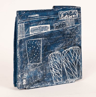 Lot 255 - Sarah Jenkins (Contemporary), a square form...