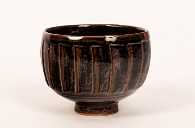 Lot 258 - David Leach (1911-2005), a footed fluted bowl,...