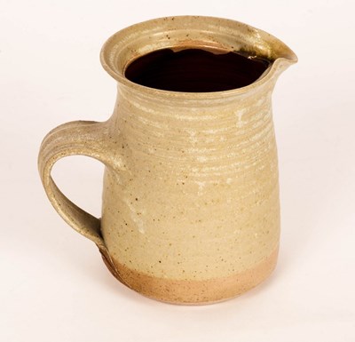 Lot 265 - Mary Rich (born 1940), a stoneware jug, ash...