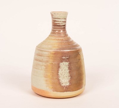 Lot 266 - Mary Rich (born 1940), a stoneware bottle vase,...