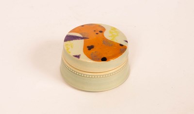 Lot 274 - John Wheeldon (born 1950), a circular box with...