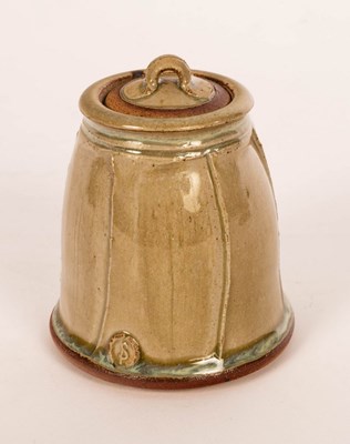 Lot 288 - Stephen Parry (born 1950), a lidded tapering...