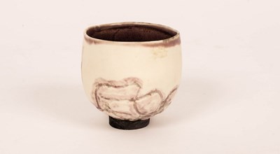 Lot 290 - Alain Fichot (born 1952), a stoneware footed...