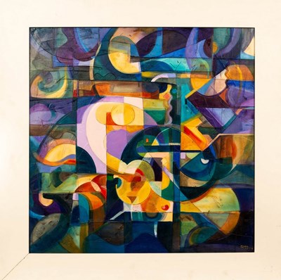 Lot 352 - 20th Century School/Colour Geometric...