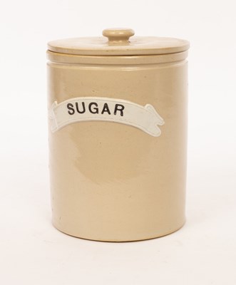 Lot 233 - A 28cm Bourne Denby storage jar and cover,...