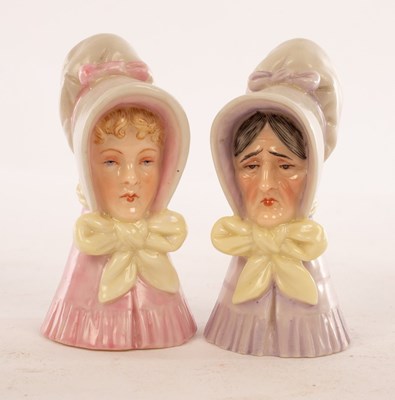 Lot 37 - Two Royal Worcester candle snuffers,...