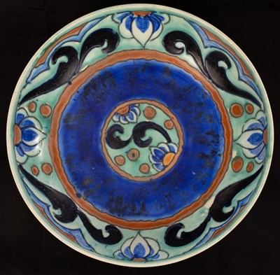 Lot 66 - A Fieldings Crown Devon Cretian pattern bowl,...
