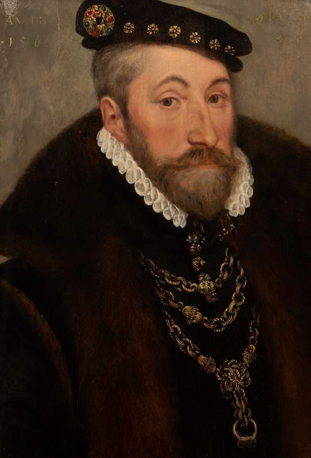 Lot 186 - English School, 16th Century/Portrait of a...