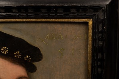 Lot 186 - English School, 16th Century/Portrait of a...