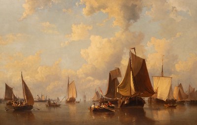 Lot 192 - Everhardus Koster (1817-1892)/Dutch Harbour...