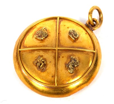 Lot 241 - A Victorian gold locket inscribed Kildonan,...