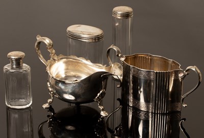 Lot 42 - A Victorian two-handled silver sugar basin,...