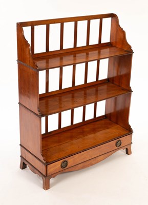 Lot 539 - A late 18th Century satinwood waterfall front...
