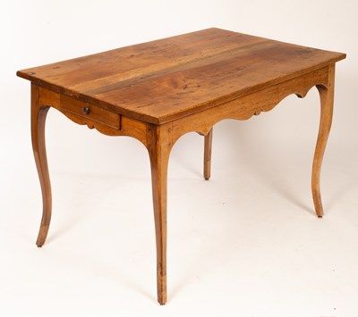Lot 709 - A 19th Century French provincial walnut...
