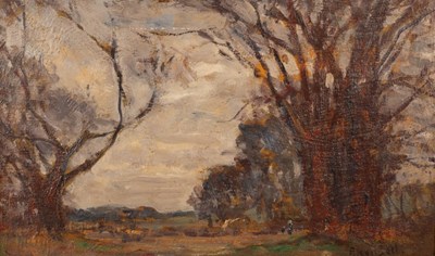 Lot 853 - Percy Rendall/Landscape/signed/oil on board,...