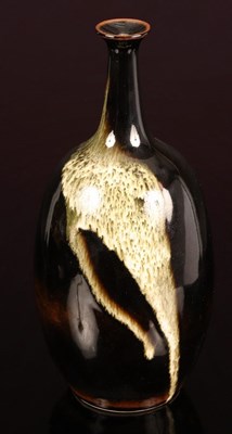 Lot 55 - Poh Chap Yeap (1927-2007), stoneware vase,...