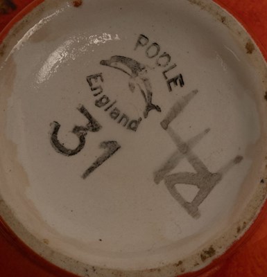Lot 59 - A group of Poole Pottery, Delphis range,...