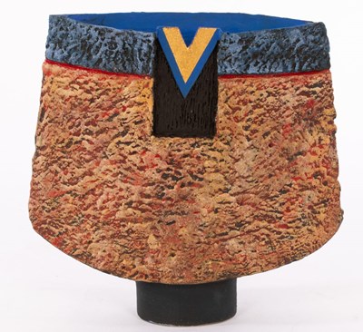 Lot 73 - Philip Evans (born 1959), stoneware vessel...
