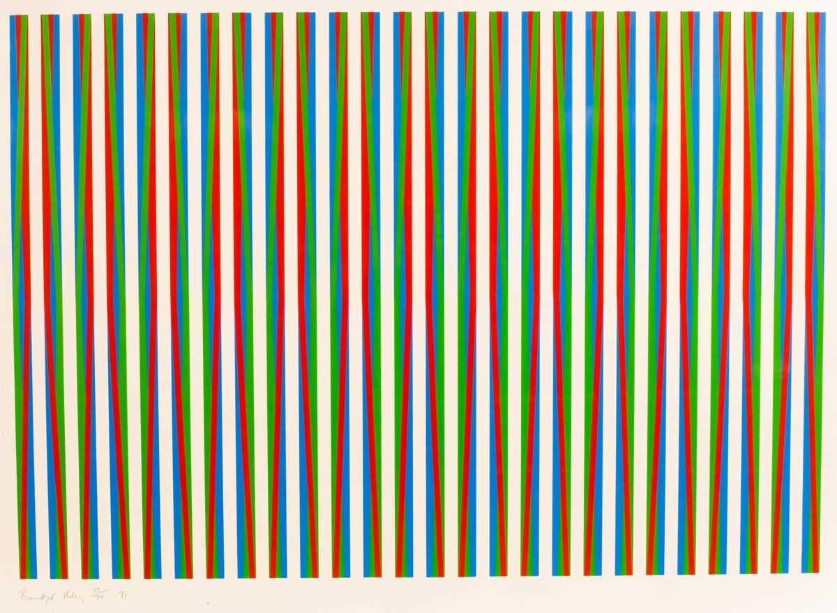Lot 192 - Bridget Riley (born 1931)/Firebird (Schubert...