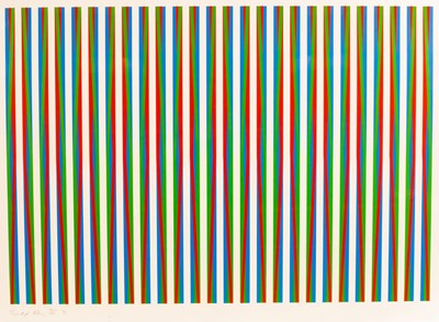 Lot 192 - Bridget Riley (born 1931)/Firebird (Schubert...