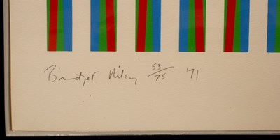 Lot 192 - Bridget Riley (born 1931)/Firebird (Schubert...