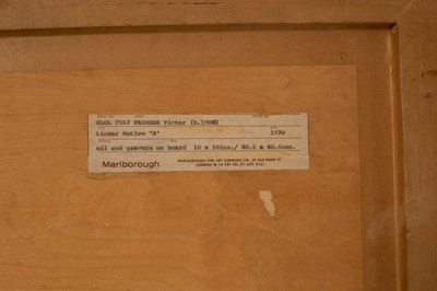 Lot 196 - Victor Pasmore (1908-1998)/Linear Motif B...