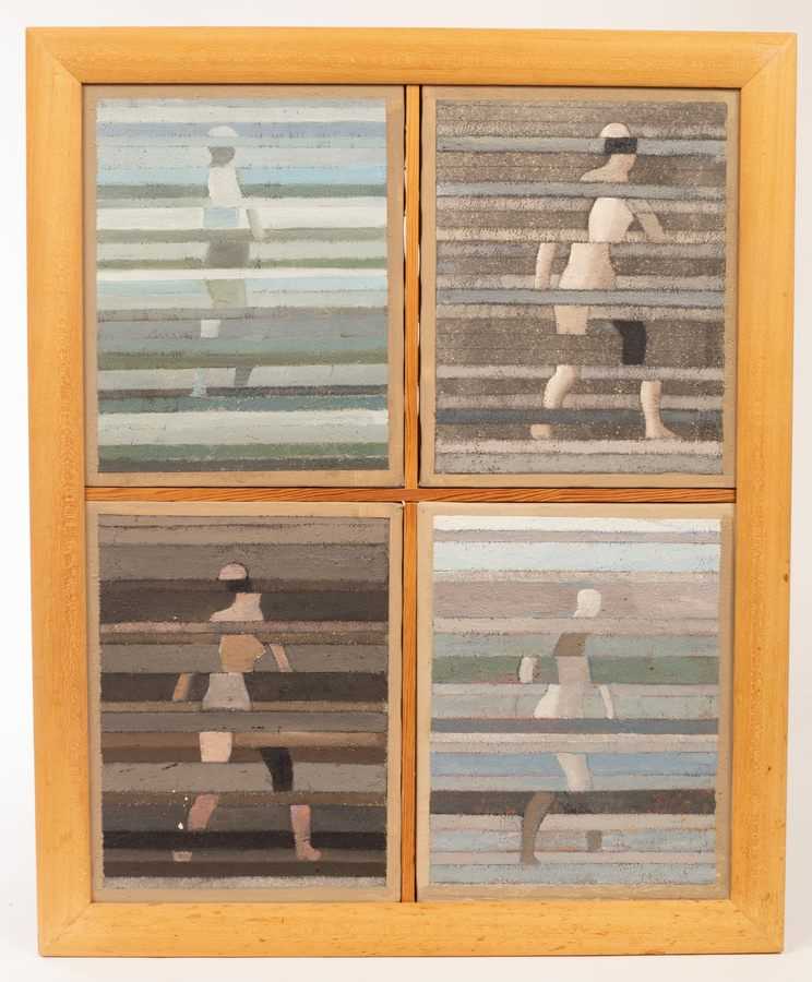 Robin Rae's It Lot 272 - Robin Rae (1928-2019)/Passing Figures/signed