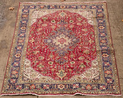 Lot 933 - A Tabriz carpet, North West Persia, mid 20th...