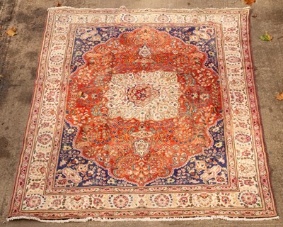 Lot 936 - A Tabriz carpet, North West Persia, mid 20th...