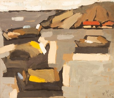 Lot 1065 - Van Ngoc (born 1959)/Boats on an...