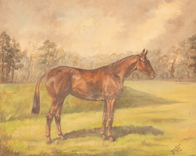 Lot 1172 - D M Turner/A Chestnut Hunter in a...