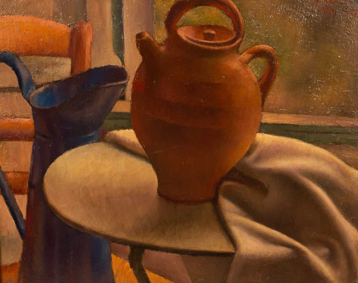 Lot 1 - Mark Gertler (1891-1939)/Still Life/with...