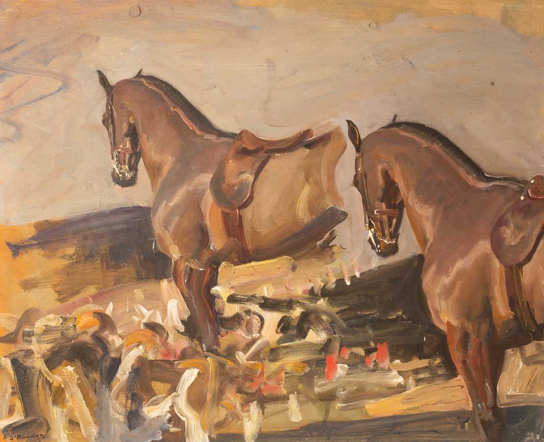 Lot 5 - Sir Alfred James Munnings, PRA, RI...