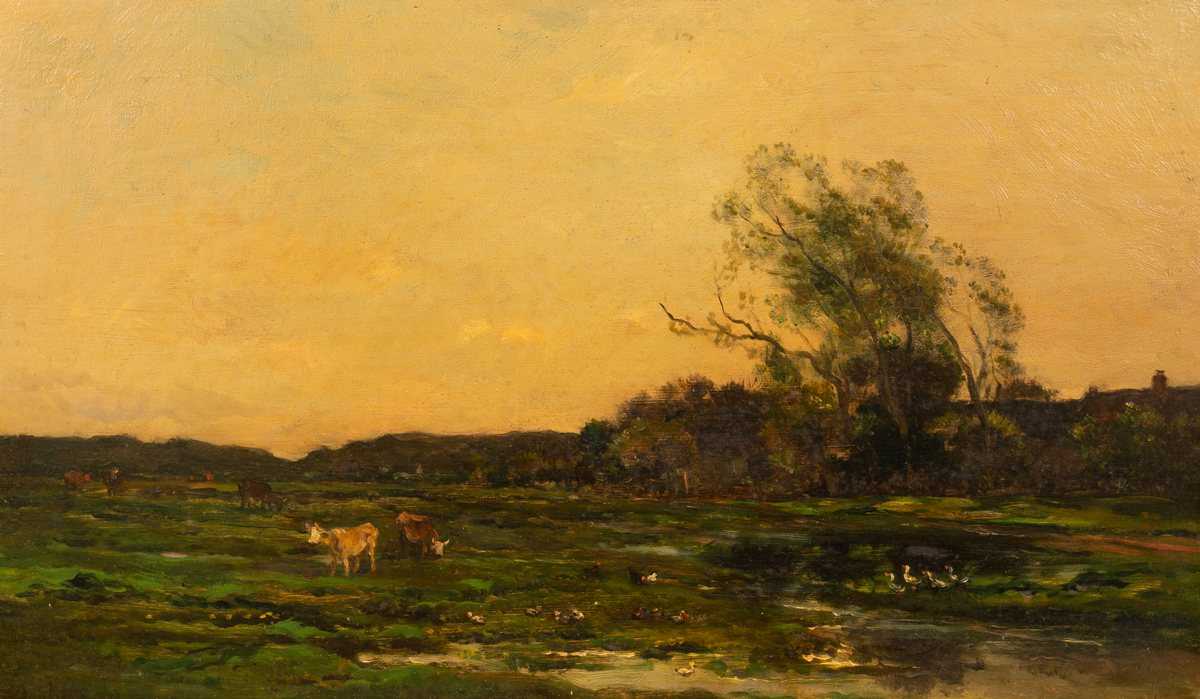 Lot 22 - Charles Francois Daubigny (1817-1878)/Paysage...