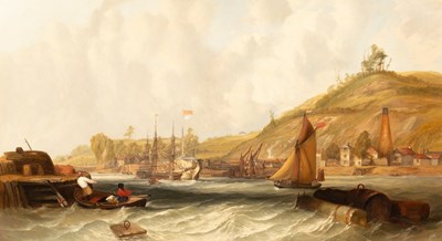 Lot 40 - G W Butland (fl.1831-1843)/View of the Sussex...
