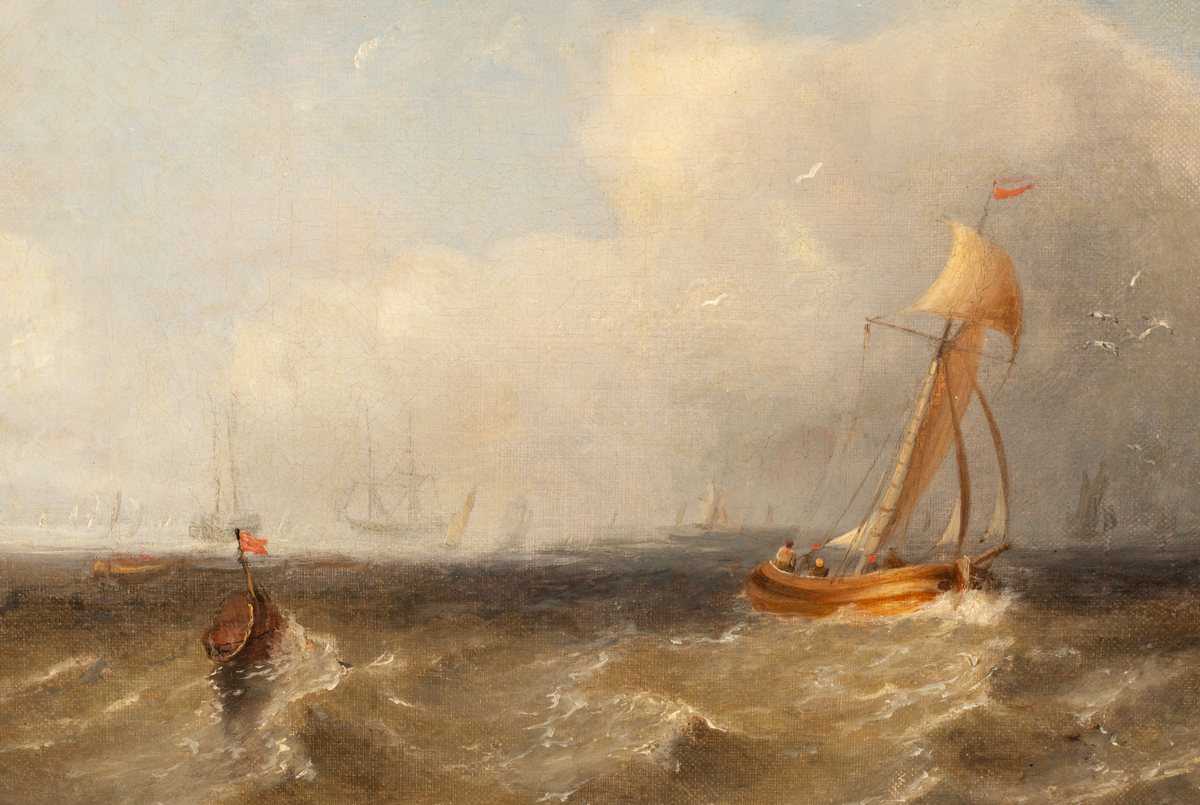 Lot 50 - Follower of John Wilson Carmichael/Fishing...