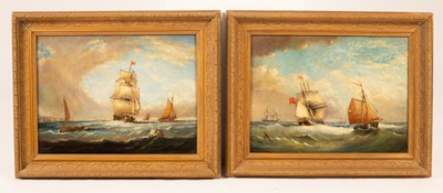 Lot 56 - J Smythe/Shipping in a Coastal Swell/Man O'...