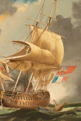 Lot 60 - English School, 19th Century/A Naval...