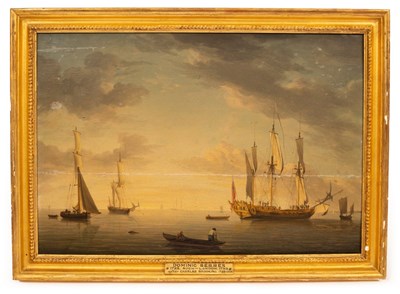 Lot 64 - Dominic Serres (1722-1793)/Shipping in an...