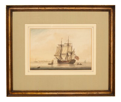 Lot 66 - Samuel Atkins (fl. 1787-1808)/A Man O' War...