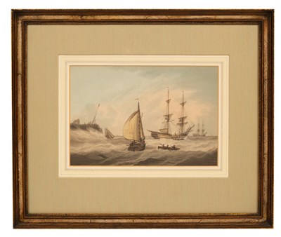 Lot 68 - Samuel Atkins (fl. 1787-1808)/Shipping/in a...