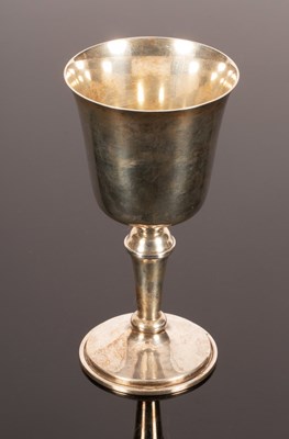 Lot 73 - A silver goblet, B & Co, Birmingham 1976,...