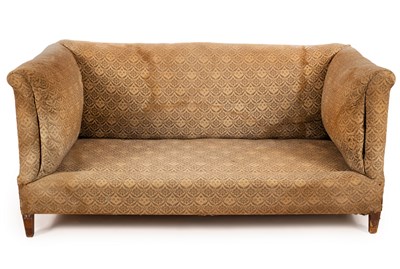 Lot 815 - A Howard & Sons two-seat sofa, in original...