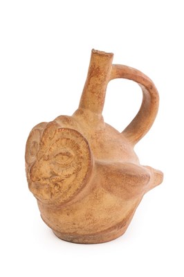 Lot 14 - A Peruvian bird vessel, pre-Columbian, Moche...