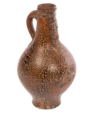 Lot 26 - A Rhenish Bellarmine bottle, second half 17th...