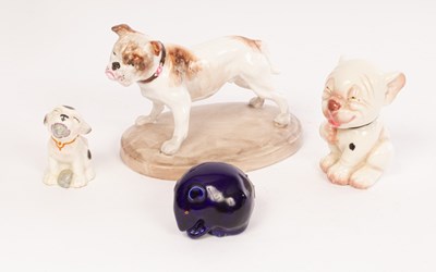 Lot 161 - A Royal Worcester model of Bonzo, dated 1930,...